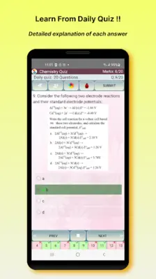 Chemistry Quiz & eBook android App screenshot 9