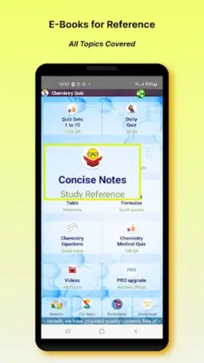Chemistry Quiz & eBook android App screenshot 4