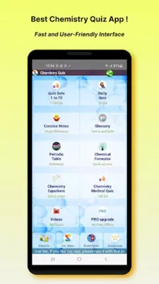 Chemistry Quiz & eBook android App screenshot 7